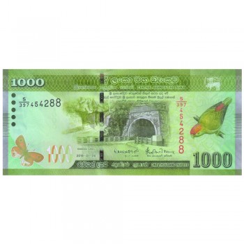 SRI LANKA 500 RUPEES 2019 P-126f UNC